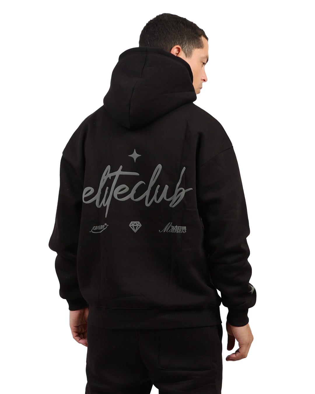 ELITE CLUB HOODIE BLACK