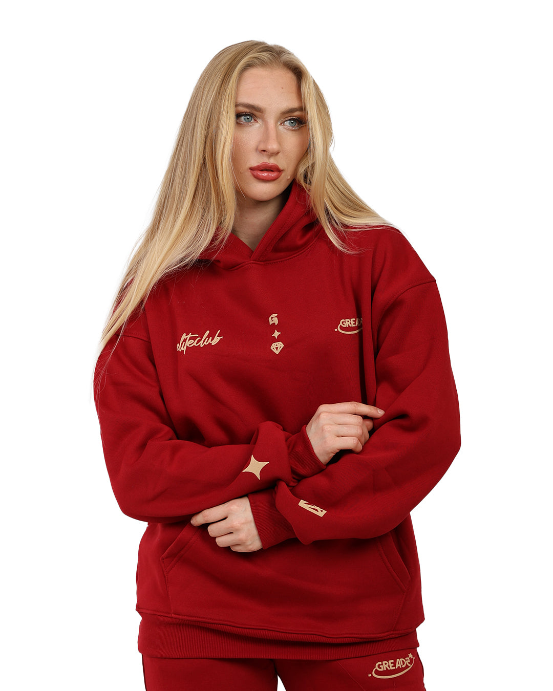 ELITE CLUB HOODIE BABY BLUE