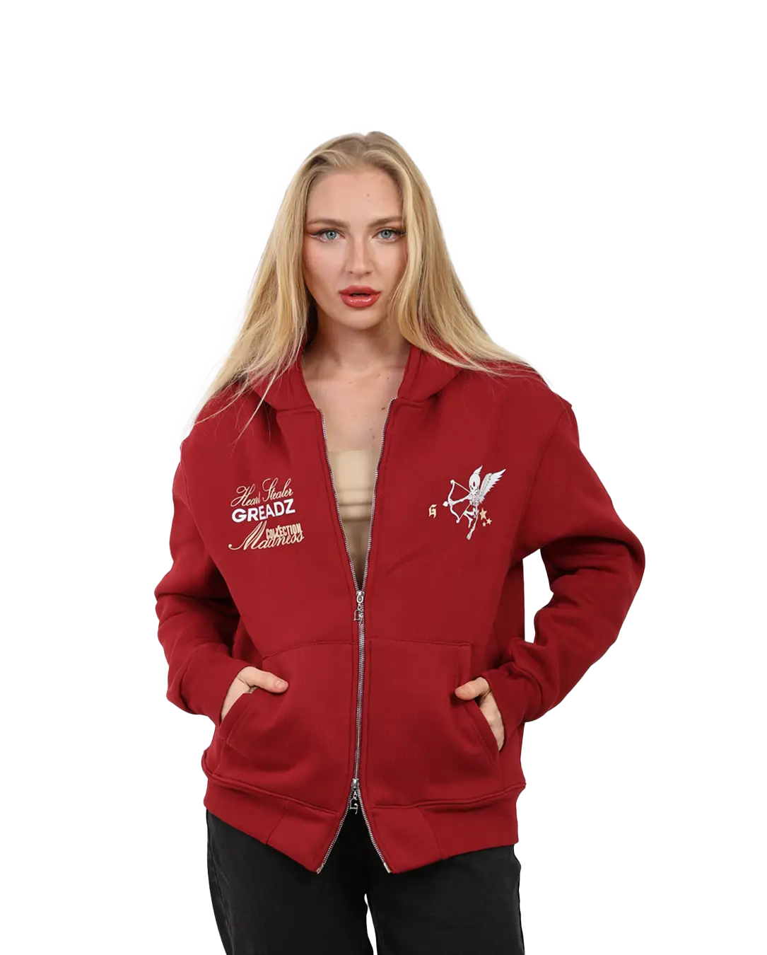 hearts stealer zipper jacket B